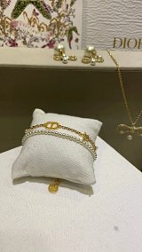 Dior Rose Des Vents Pearl Bracelet and Earring Set