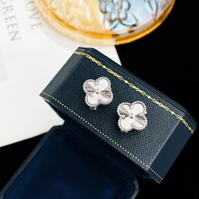 Van Cleef & Arpels Alhambra Four-Leaf Clover Earrings