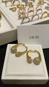 Dior Diorama Hoop Earrings