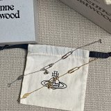 Vivienne Westwood Orb Paperclip Chain Bracelet [2 styles]