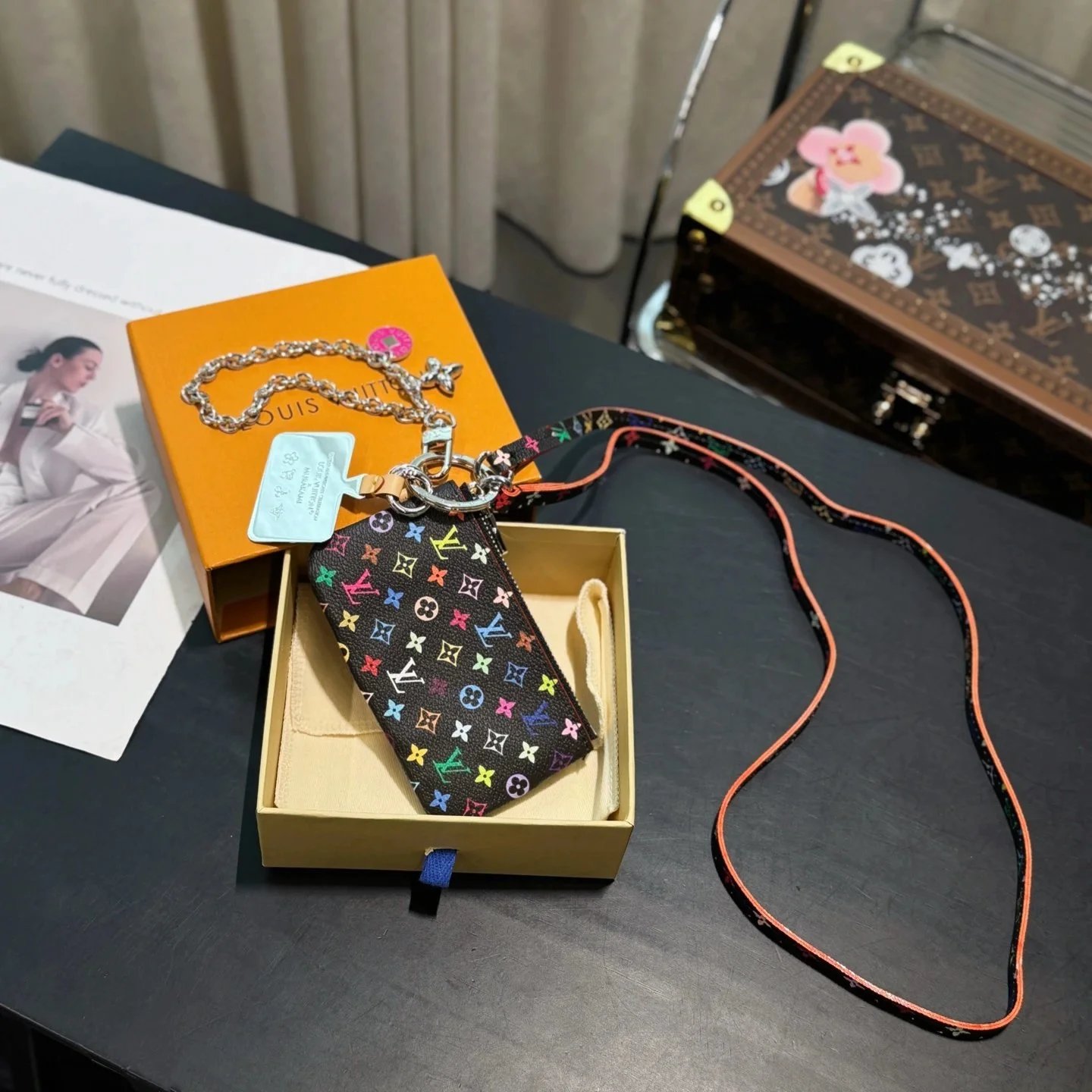 Louis Vuitton Multicolor Monogram Key Chain