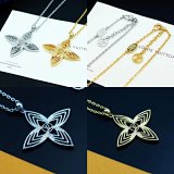 Louis Vuitton Monogram Flower Pendant Necklace [2 styles]