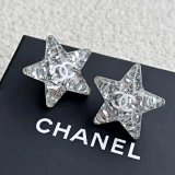 Chanel Star Acrylic Earrings