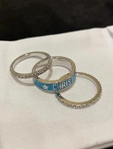Dior CD Star Enamel Ring Set