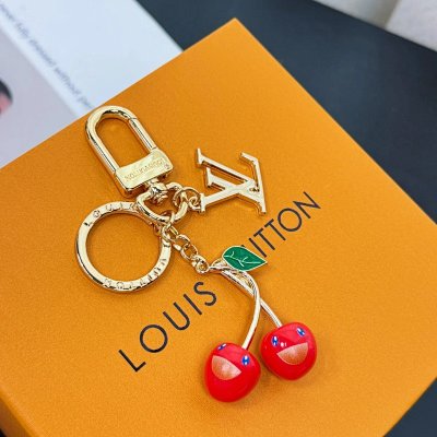 Louis Vuitton Cherry Keychain