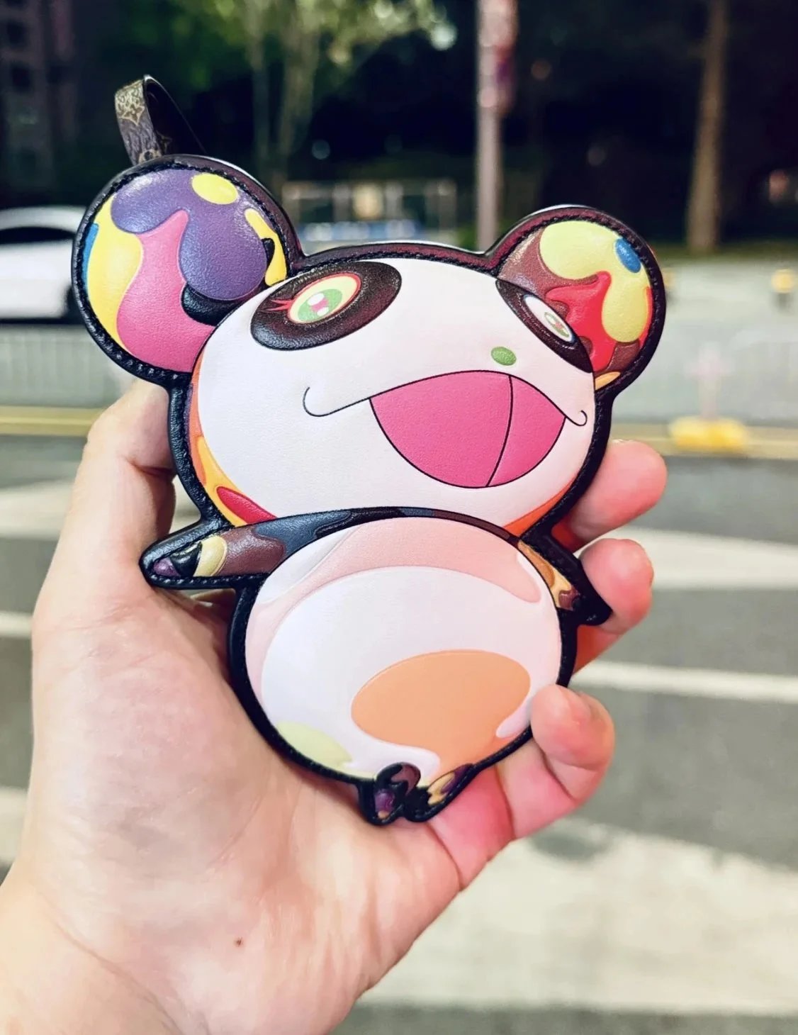 Louis Vuitton Takashi Murakami Panda Key Holder