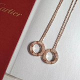 Cartier Love Double Circle Pendant Necklace [2 styles]