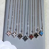 Louis Vuitton Monogram Flower Pendant Necklace [7 styles]