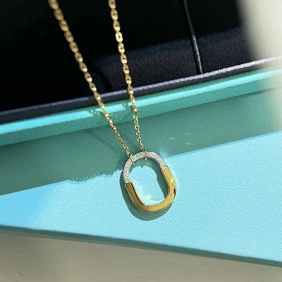 Tiffany & Co. Tiffany T Smile Pendant Necklace