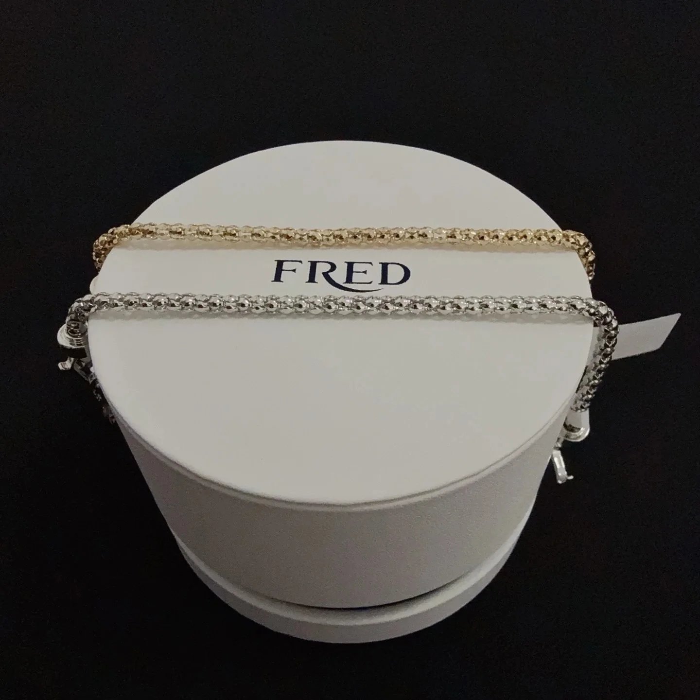 FRED Force 10 Bracelet Gold Pave Diamond Jewelry - 3