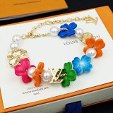 Louis Vuitton Flower Charm Bracelet