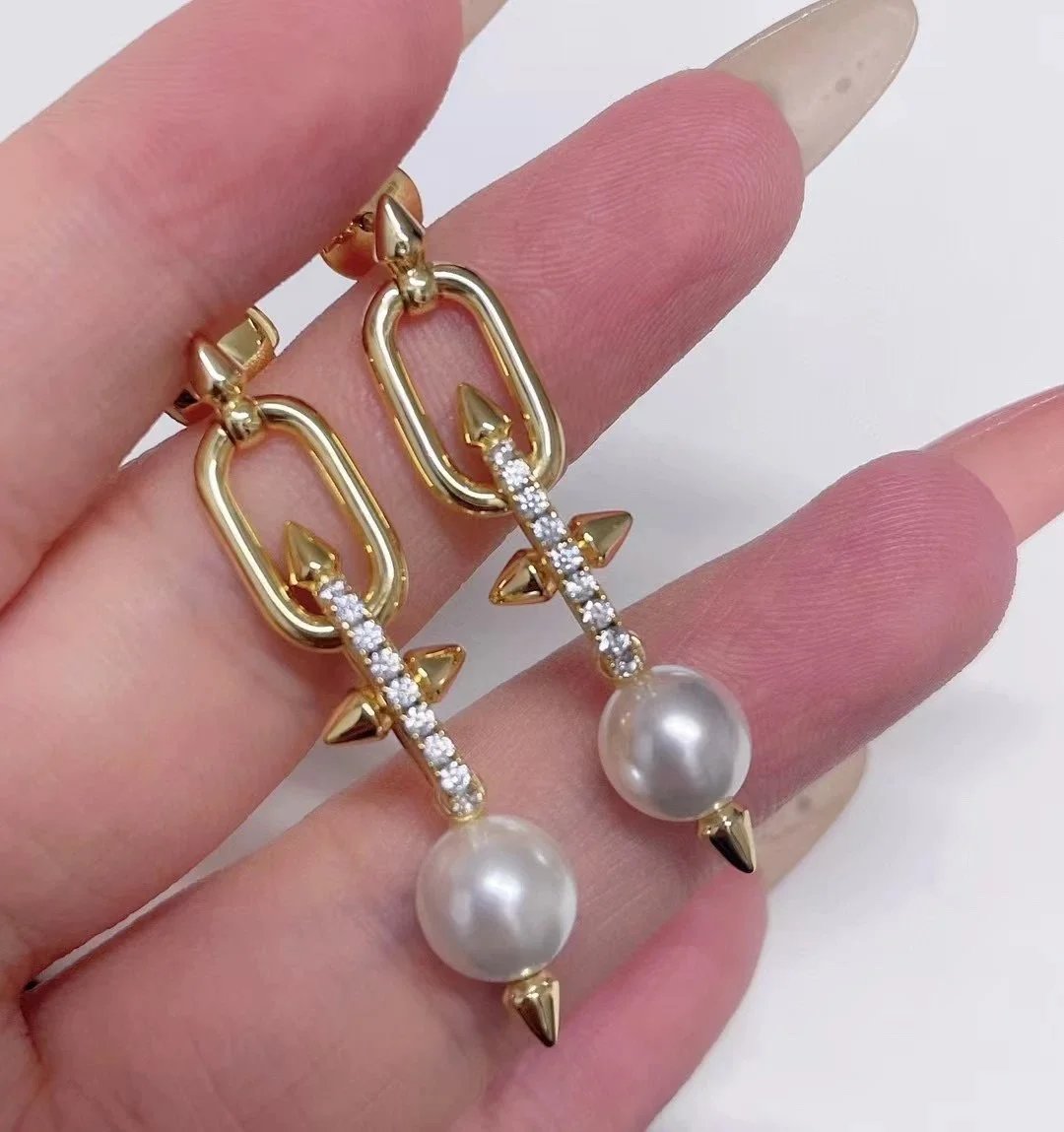 Cross Soft Fashion Earrings - 006742