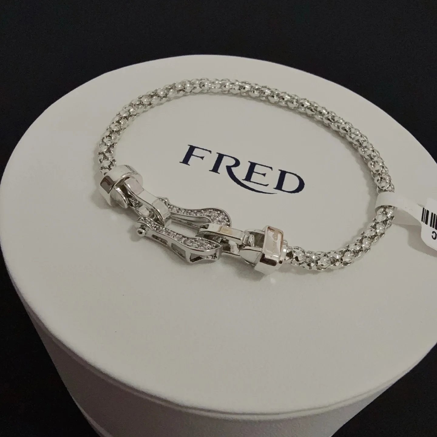 FRED Force 10 Bracelet Gold Pave Diamond Jewelry - 2