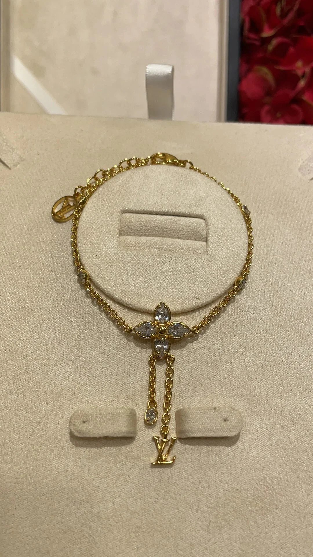 Cross Embroidered Fashion Bracelet - 006661