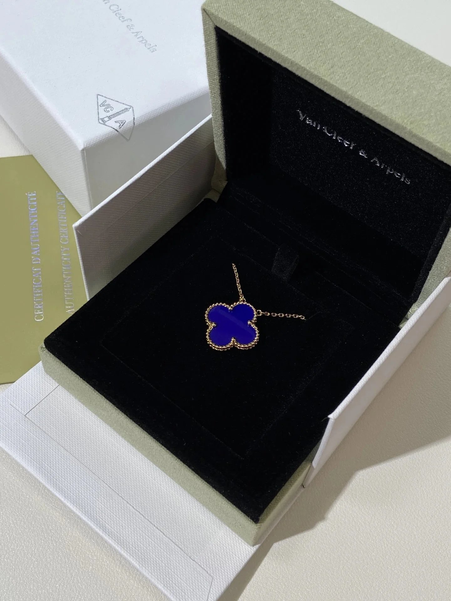 Van Cleef & Arpels Four Leaf Clover Necklace