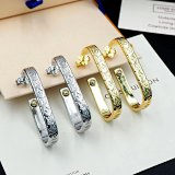 Louis Vuitton Monogram Hoop Earrings [2 styles]