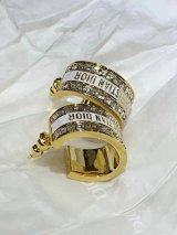 Dior Tribales Hoop Earrings [2 styles]