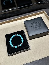Chrome Hearts Turquoise Bead Bracelet