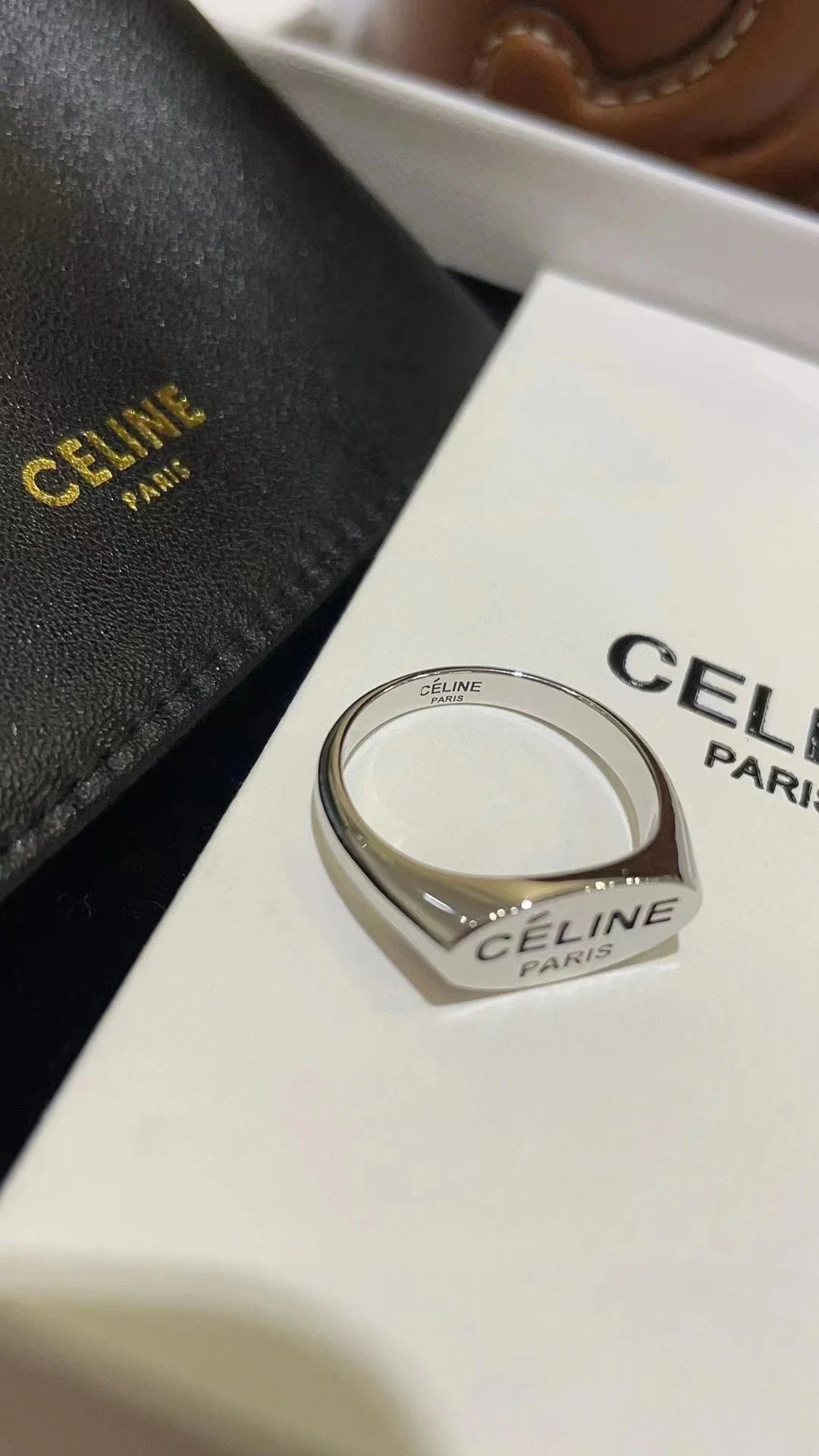Celine Silver Ring