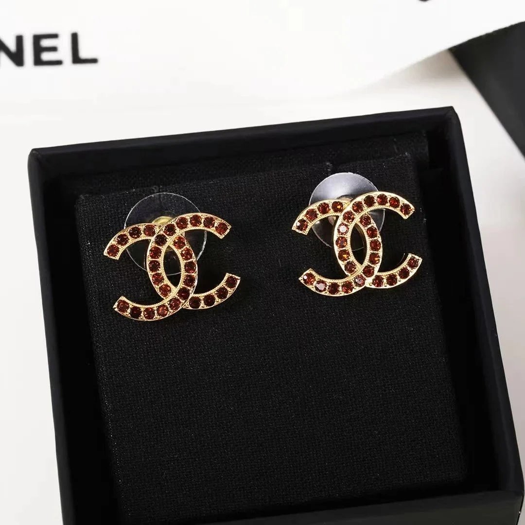 Crystal Vintage Fashion Earrings - 006799