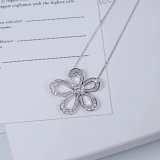Tiffany & Co. Flower Pendant Necklace