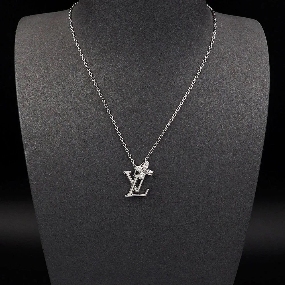 Louis Vuitton Logo Necklace - 006554