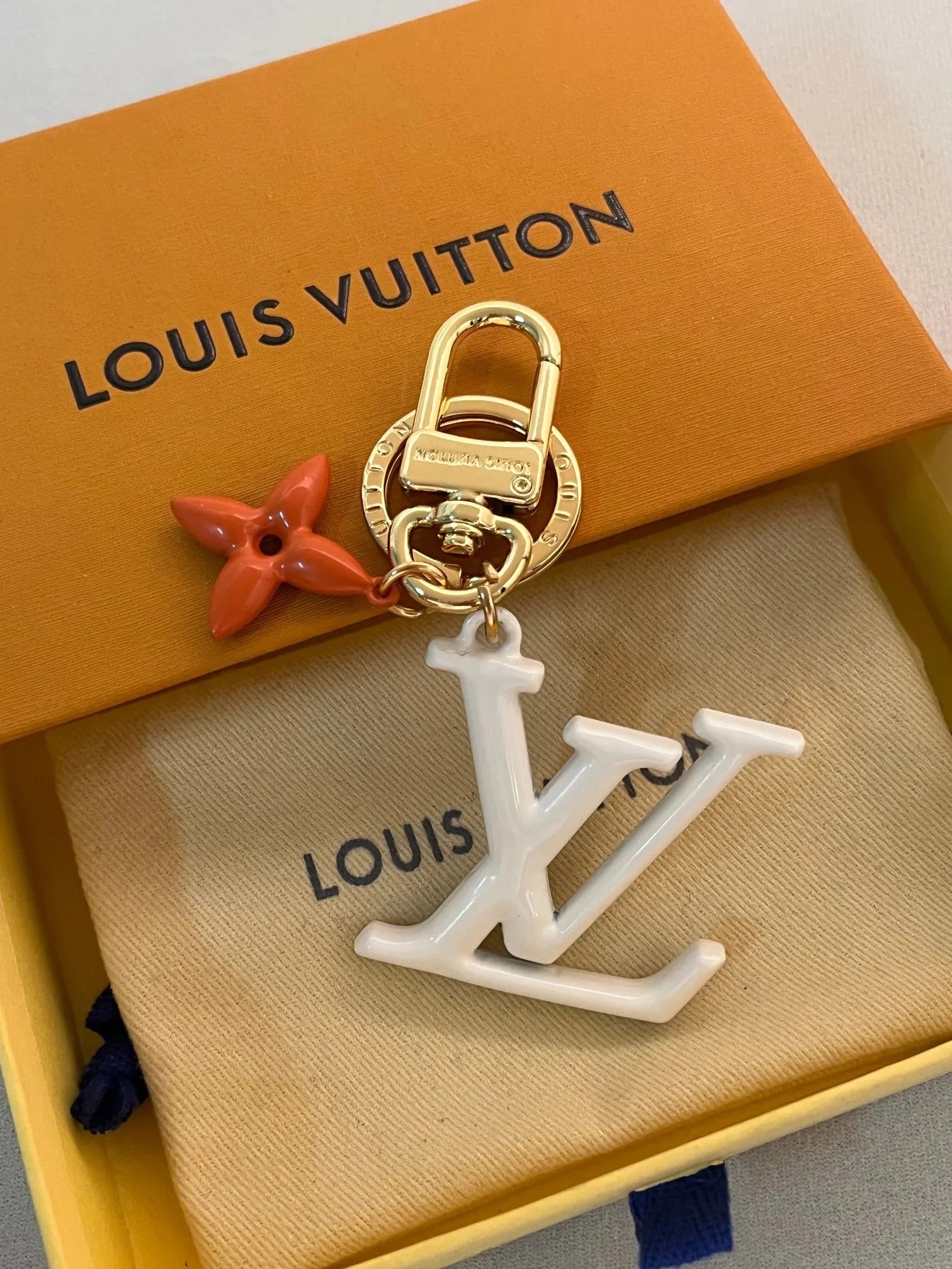 Louis Vuitton LV Inversion Key Holder and Bag Charm - 007512