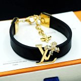 Louis Vuitton LV Flower Leather Bracelet