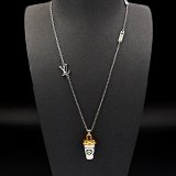 Louis Vuitton Coffee Cup Pendant Necklace