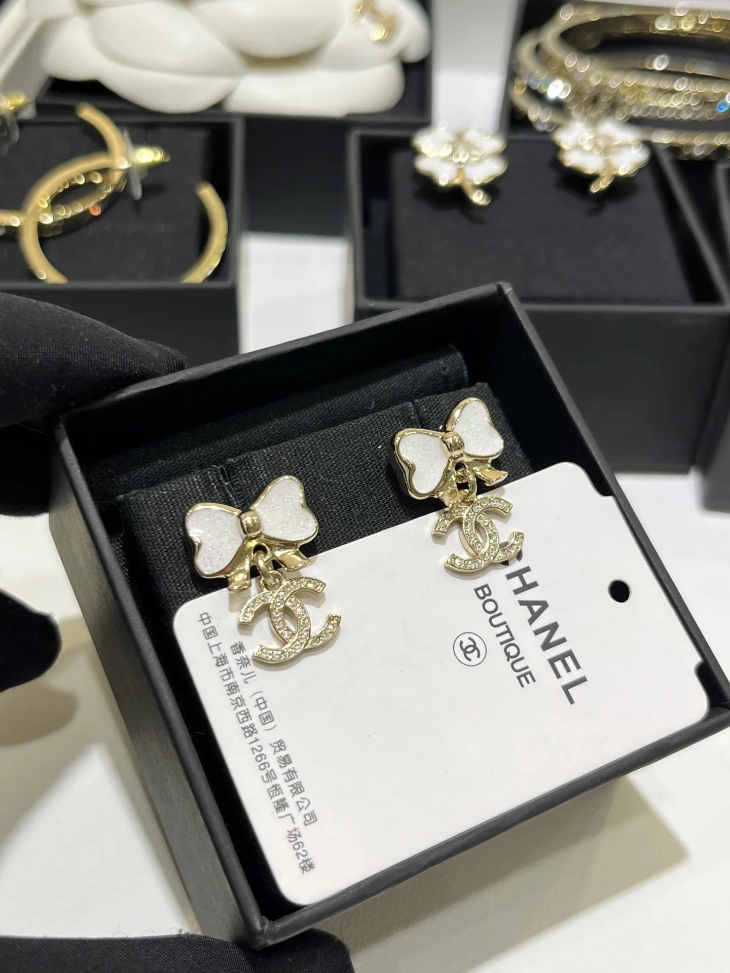 Cross Woven Fashion Earrings - 006749