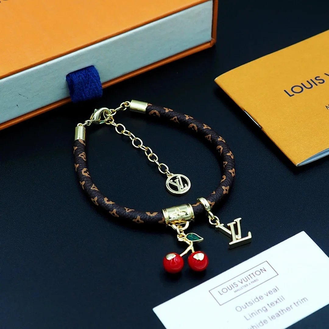 Louis Vuitton Leather Bracelet - 006675