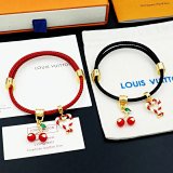 Louis Vuitton Cherry & Candy Cane Charm Bracelet [2 styles]