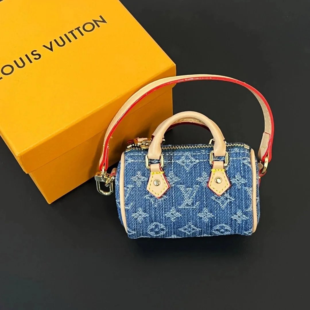 Louis Vuitton Denim Monogram Mini Bag - 006566