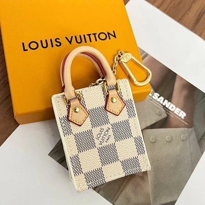 Louis Vuitton Damier Azur Mini Bag Charm