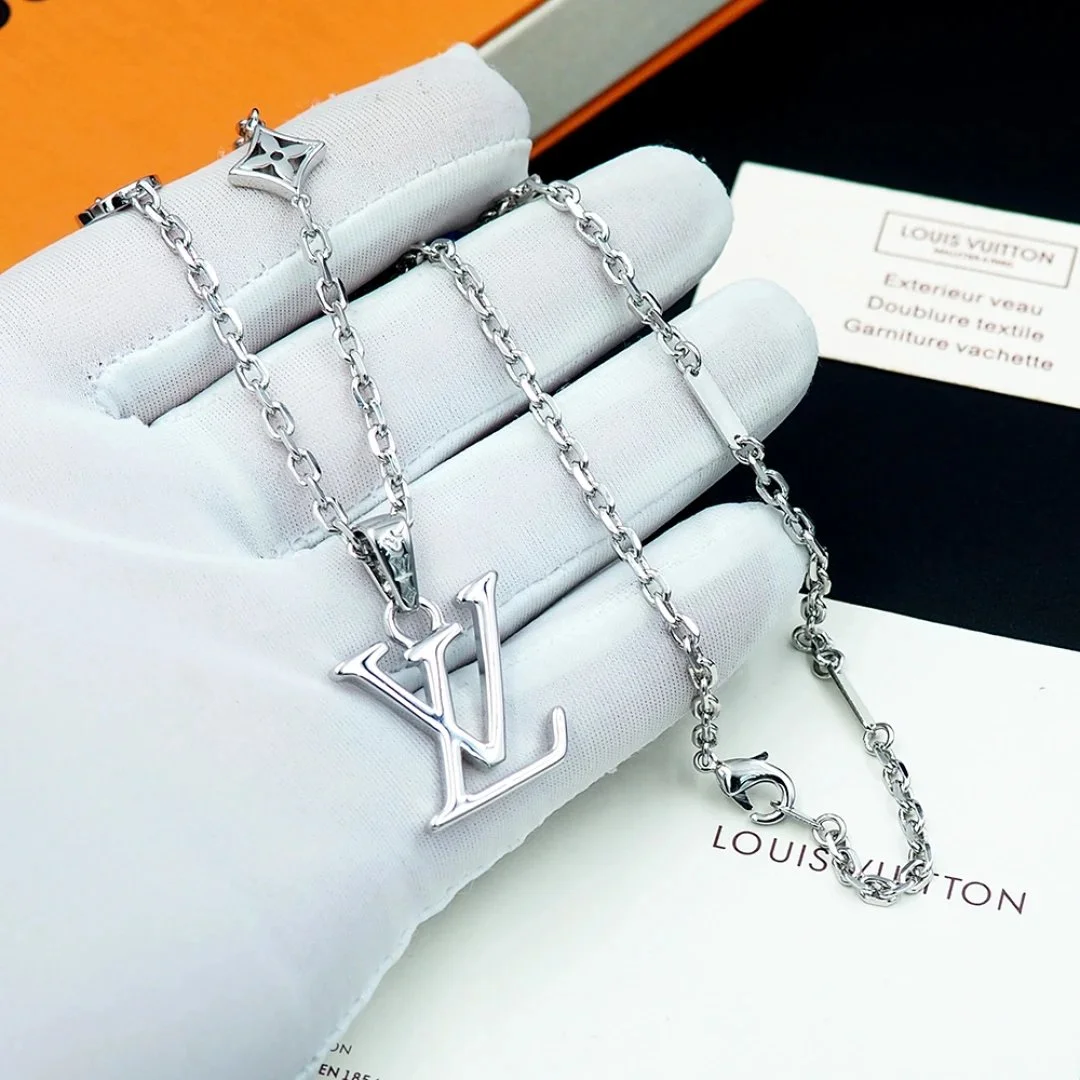 Louis Vuitton LV Letter Necklace
