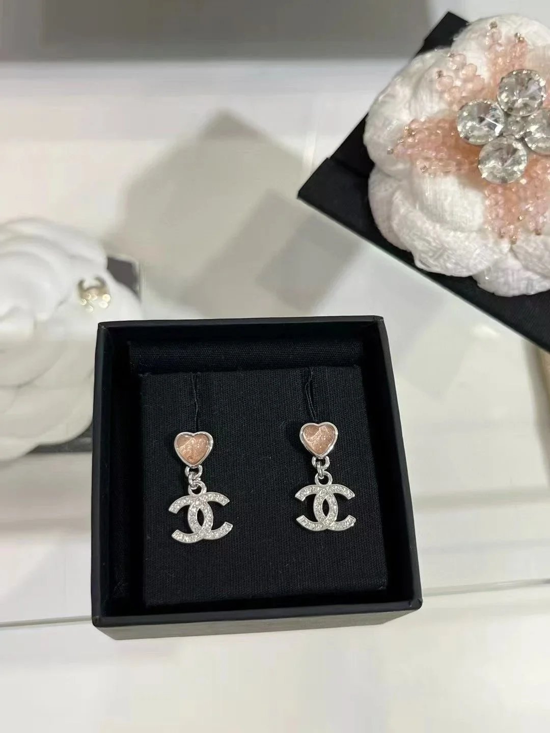 Cross Quilted Fashion Earrings - 006752