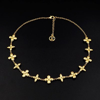 Louis Vuitton Monogram Flower Necklace