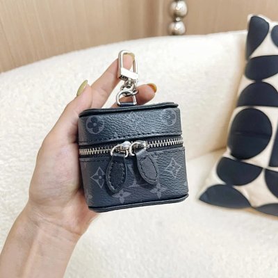 Louis Vuitton Monogram Eclipse Mini Trunk Keychain Pouch