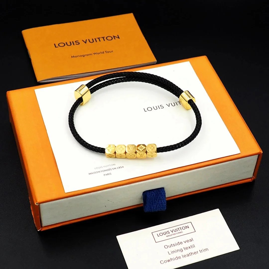 Louis Vuitton Leather Bracelet - 006461