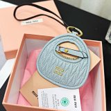 Miu Miu Matelassé Mini Bag Charm Keychain