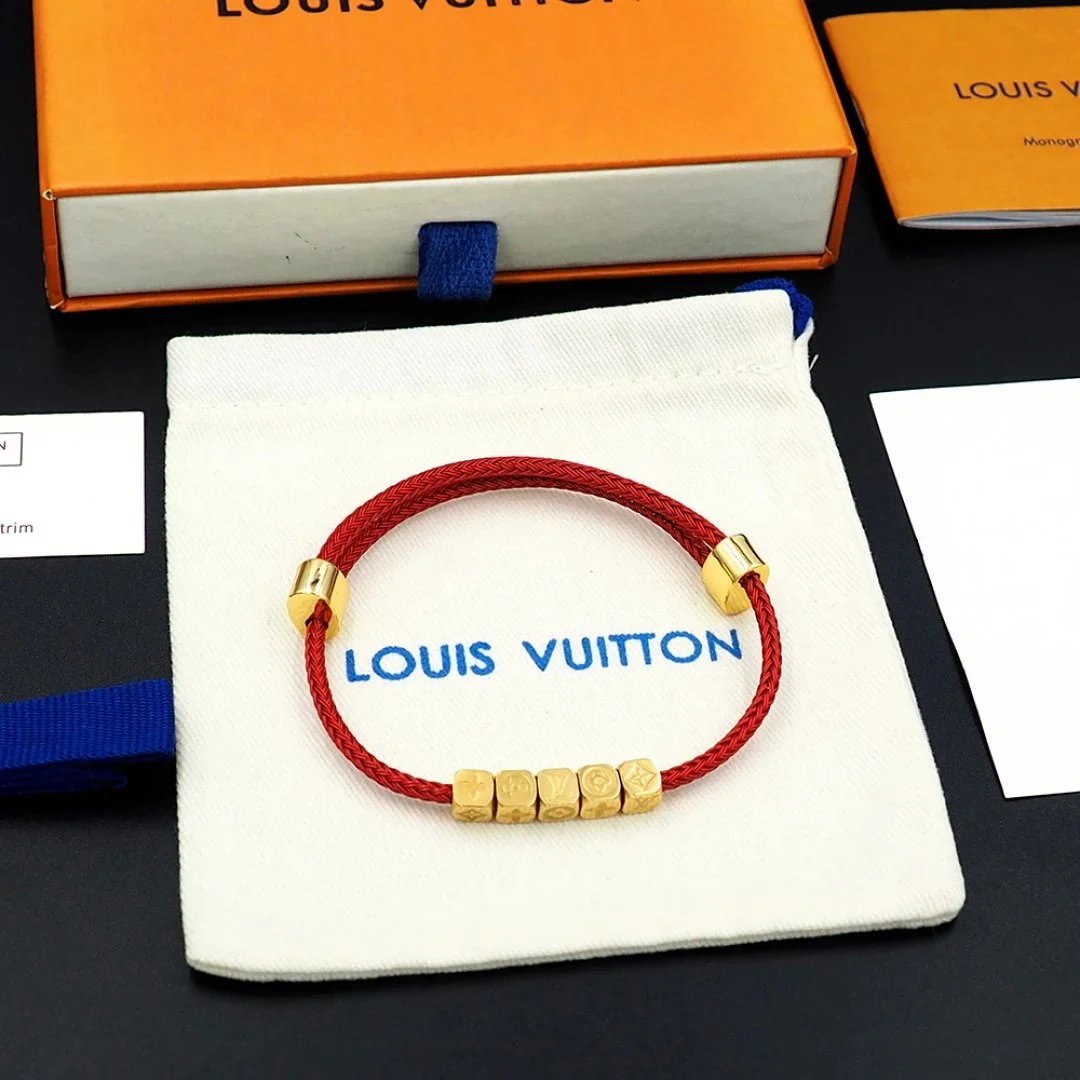 Louis Vuitton Monogram Cube Bracelet