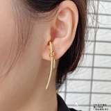 T Full Drill Knot Ear Pin [1 style]