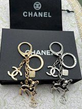 Chanel CC Deer Charm Keychain [2 styles]