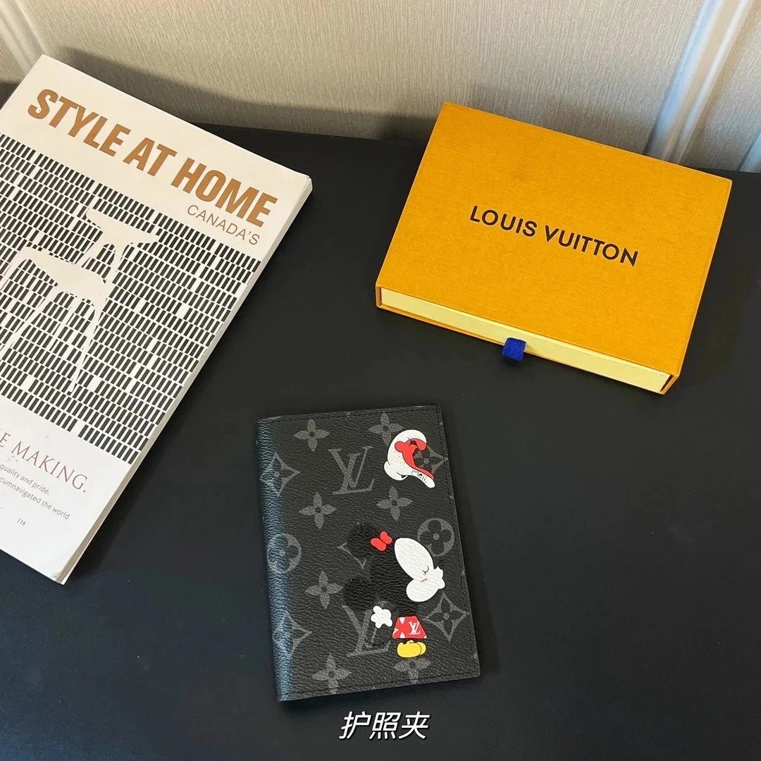 Louis Vuitton Monogram Multicolor Mickey Mouse Passport Holder