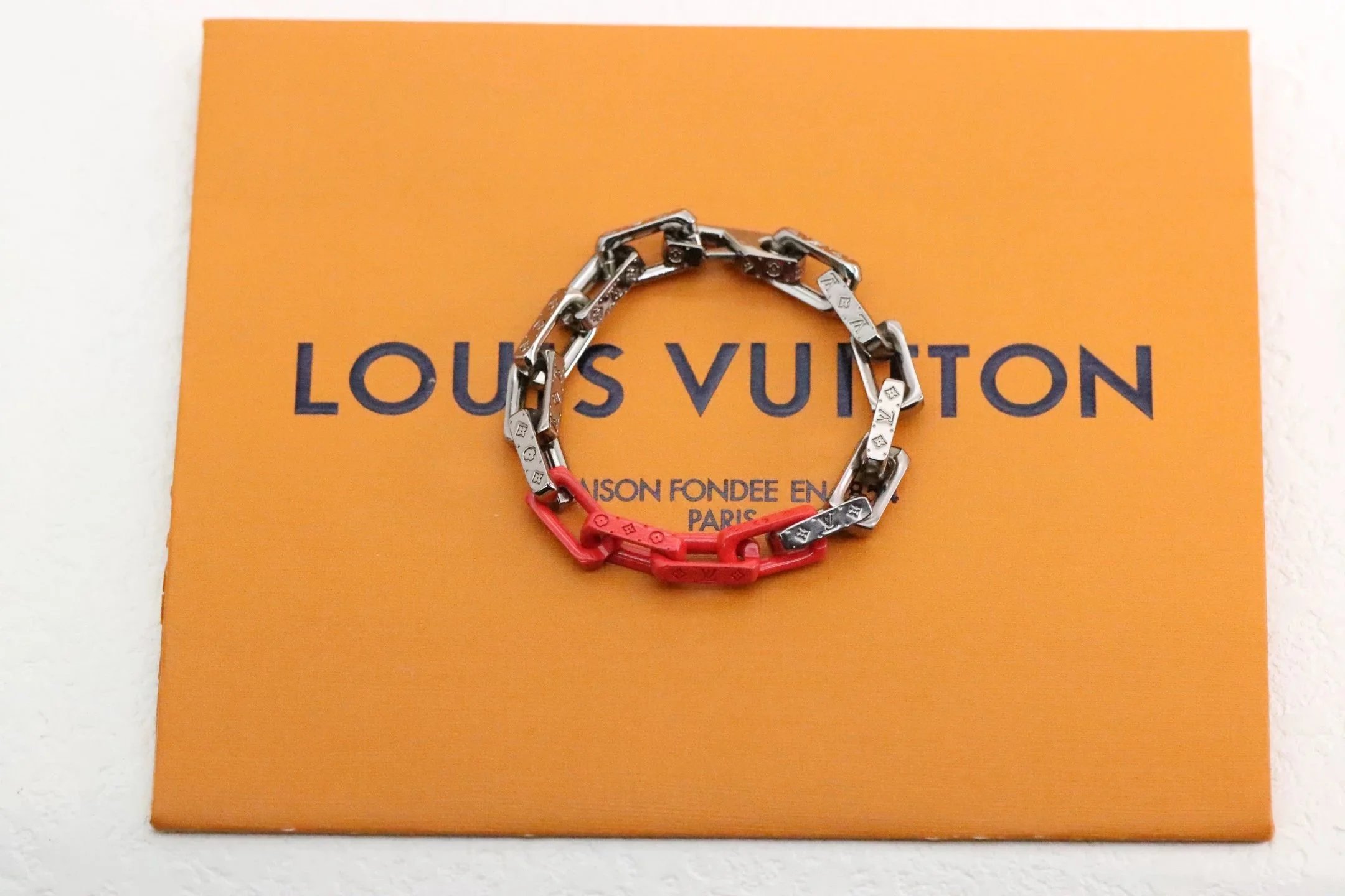 Louis Vuitton Chain Link Bracelet