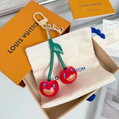 Louis Vuitton Takashi Murakami Cherry Keychain