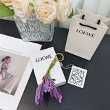 LOEWE Anagram Tassel Keychain