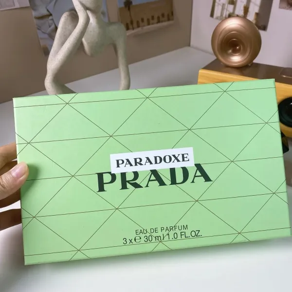 Prada Paradoxe Eau de Parfum Mini Set Pink Orange Amber Perfume - 7