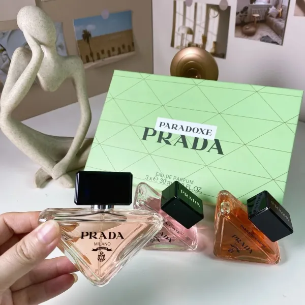 Prada Paradoxe Eau de Parfum Mini Set Pink Orange Amber Perfume - 5