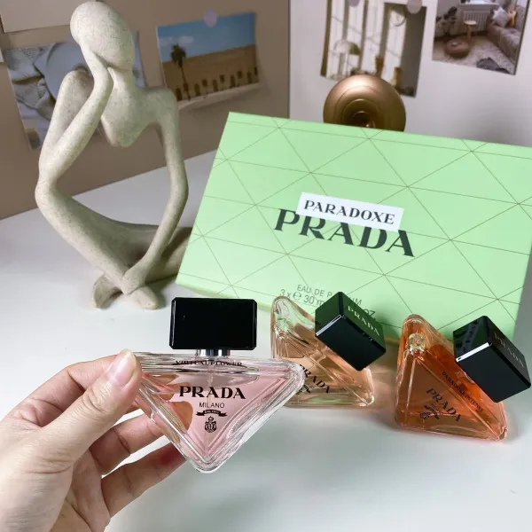 Prada Paradoxe Eau de Parfum Mini Set Pink Orange Amber Perfume - 4
